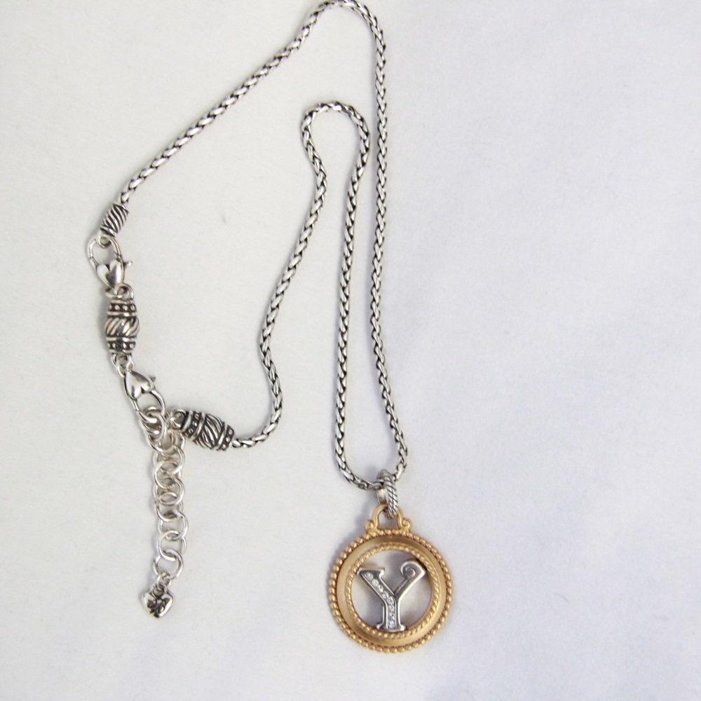 Y Monogram A Charm by Brighton